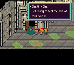 Earthbound SNES Nausea