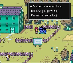 Earthbound: SNES with a COW
